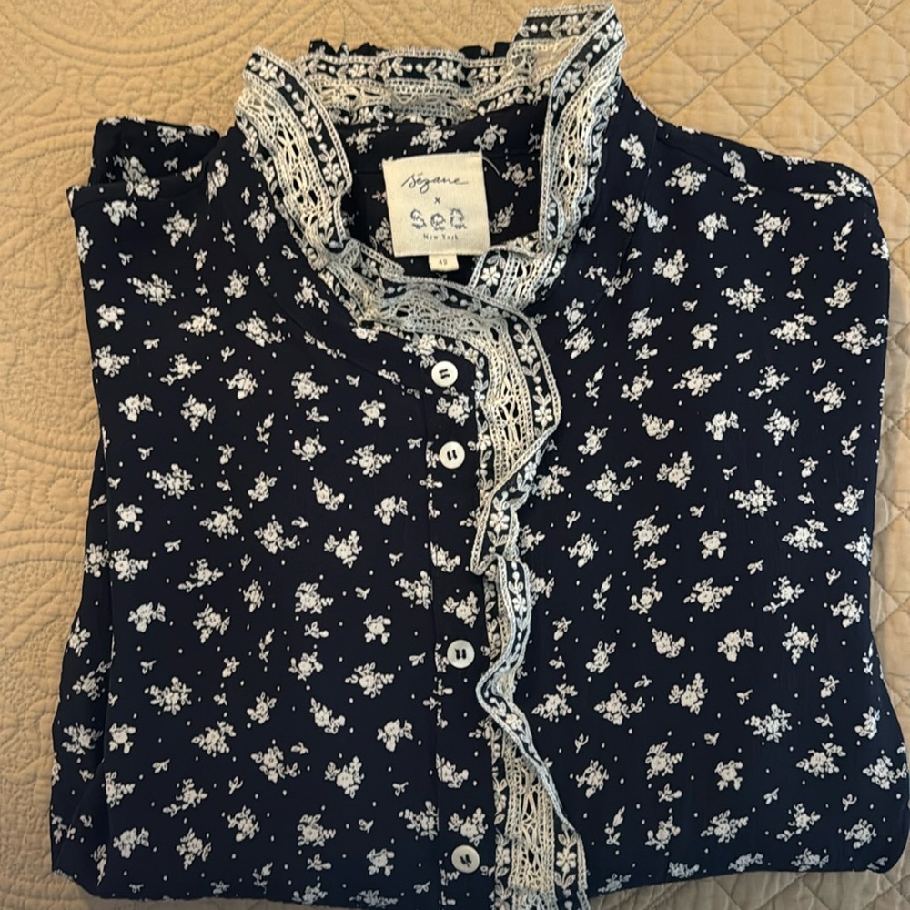 EUC Sézane x Sea NY Chloé Shirt - Size 42